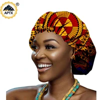 african bonnets for women bazin riche african head wraps for women turban 100 cotton african ankara print bonnets a20h006
