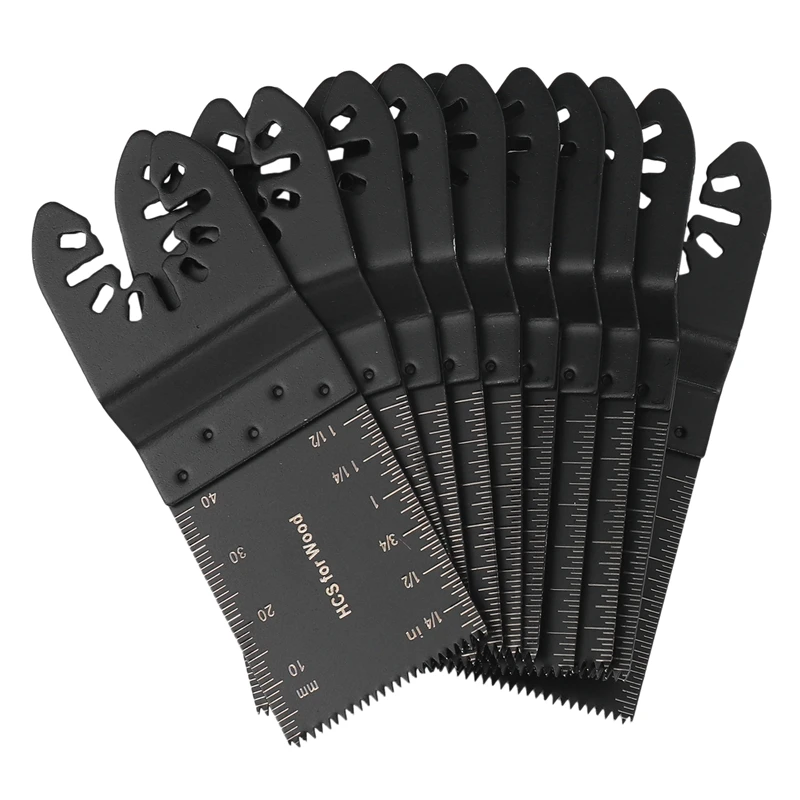 

10PCS Wood Cutting Saw Blade Oscillating Kit Multi Tool For Dremel Fein Multimaster Makita Mix Multitool Blades Set (10Pcs