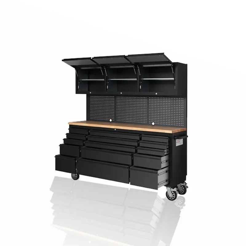 

72 Inch HTC7218WRC Red Powder Coating Workshop Roller Cabinet Tool Box
