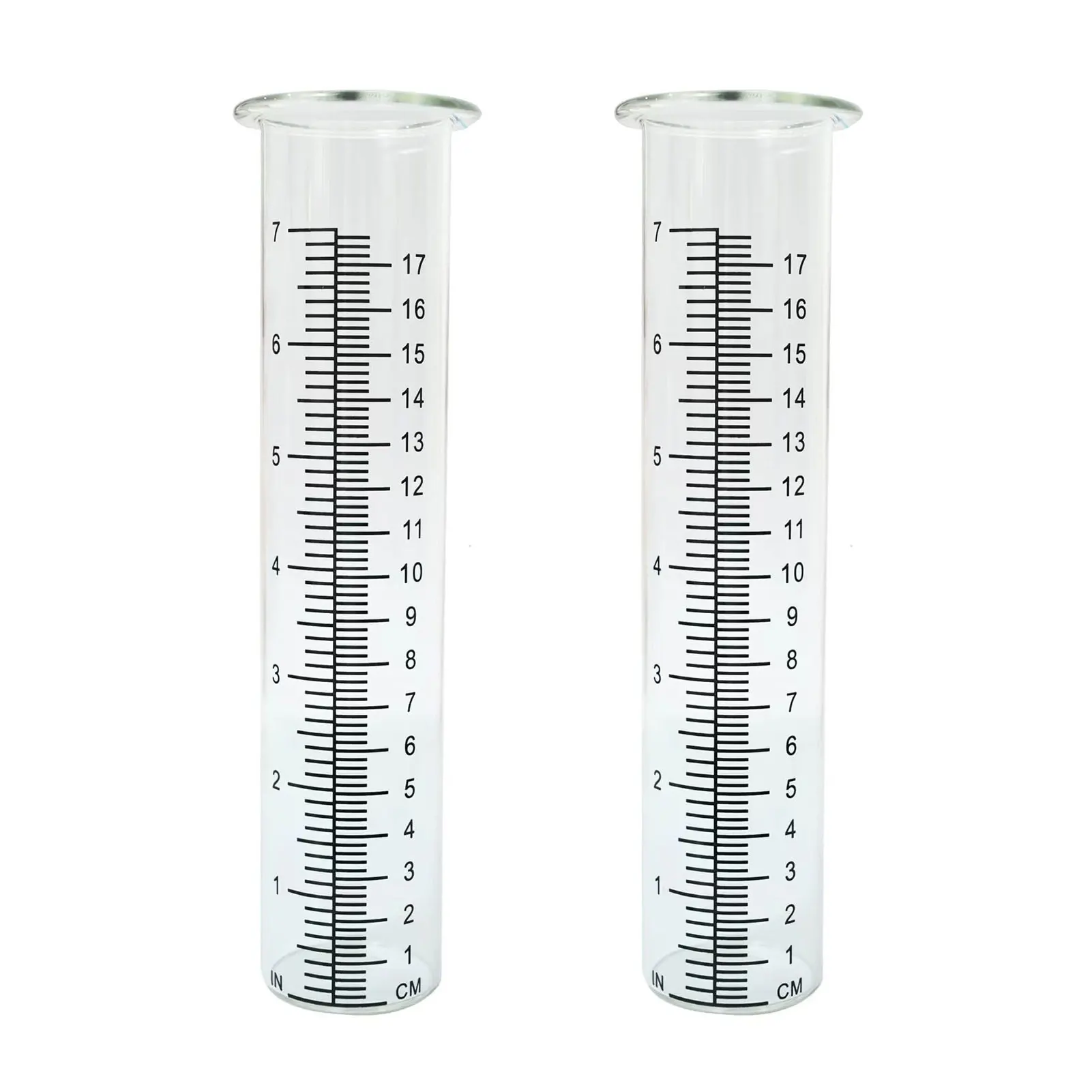 

Outdoor Garden Rain Gauge Outdoor Two Readings Rain Gauge for Garden Lawn Backyard