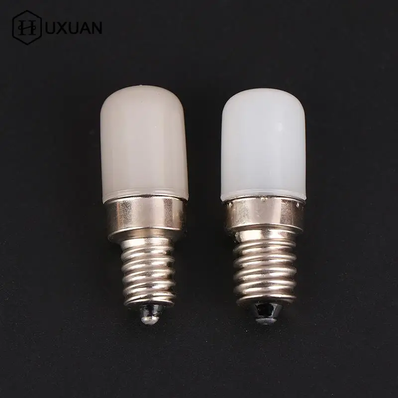 

2W E14 E12 LED Fridge Light Bulb Refrigerator Corn Bulb AC220V LED Lamp White Light SMD2835 Replace Halogen Light