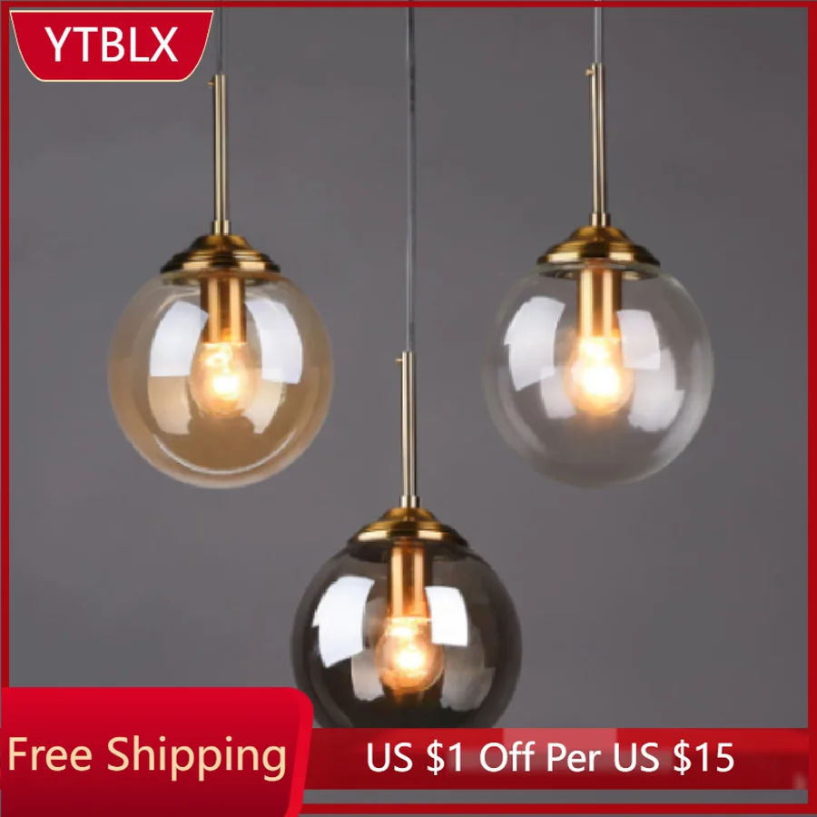 

Современная светодиодная Подвесная лампа, светодиодный светильник для бара, ресторана, гостиной, спальни, прикроватный столик, кухни, ванно...