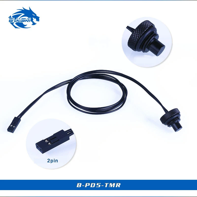 

Bykski B-PD5-TMR, Temperature Measurement Sensor Plugs, G1/4 Accessories Sealing Lock , Metal Water Cooling Fitting
