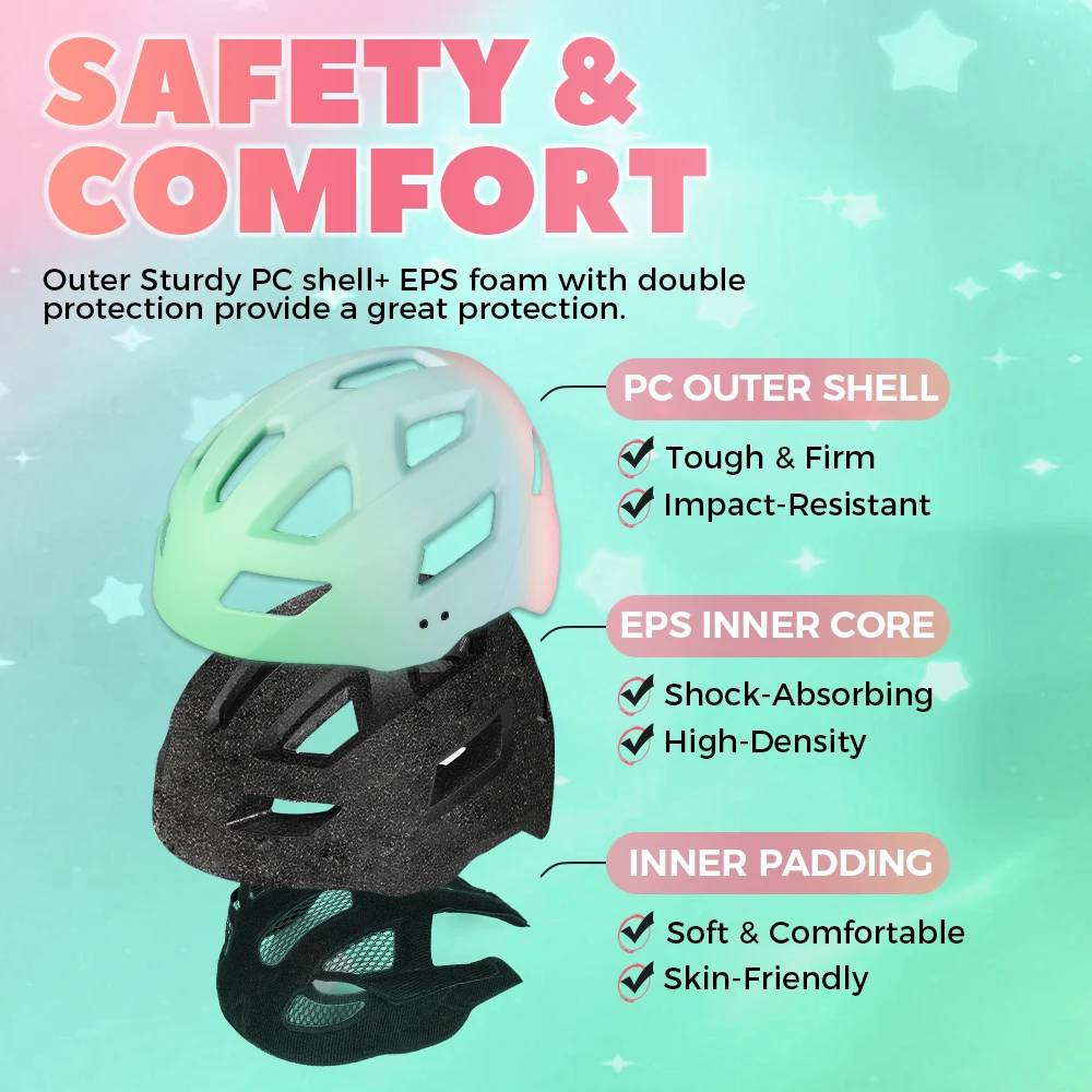 Детский Велосипедный Шлем Из Материала EPS Безопасная Велосипедная Кепка Для