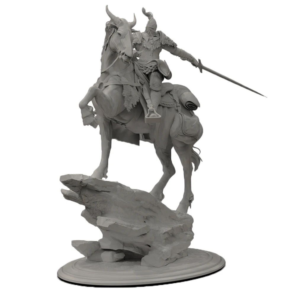 

Eldon Ring White Wolf Warrior Resin Figure Model Kit Unpainted Kits Toys Hobbies Plastic Model