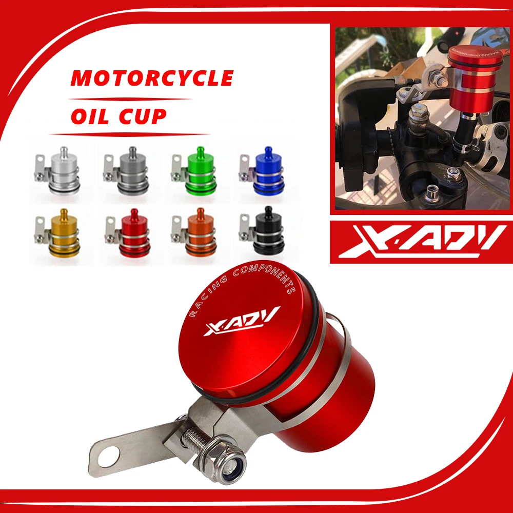 

Motorcycle For HONDA XADV X-ADV 750 XADV750 Brake Clutch Tank Cylinder Fluid Oil Reservoir Cup 2017 2018 2020 2021 2022 2023