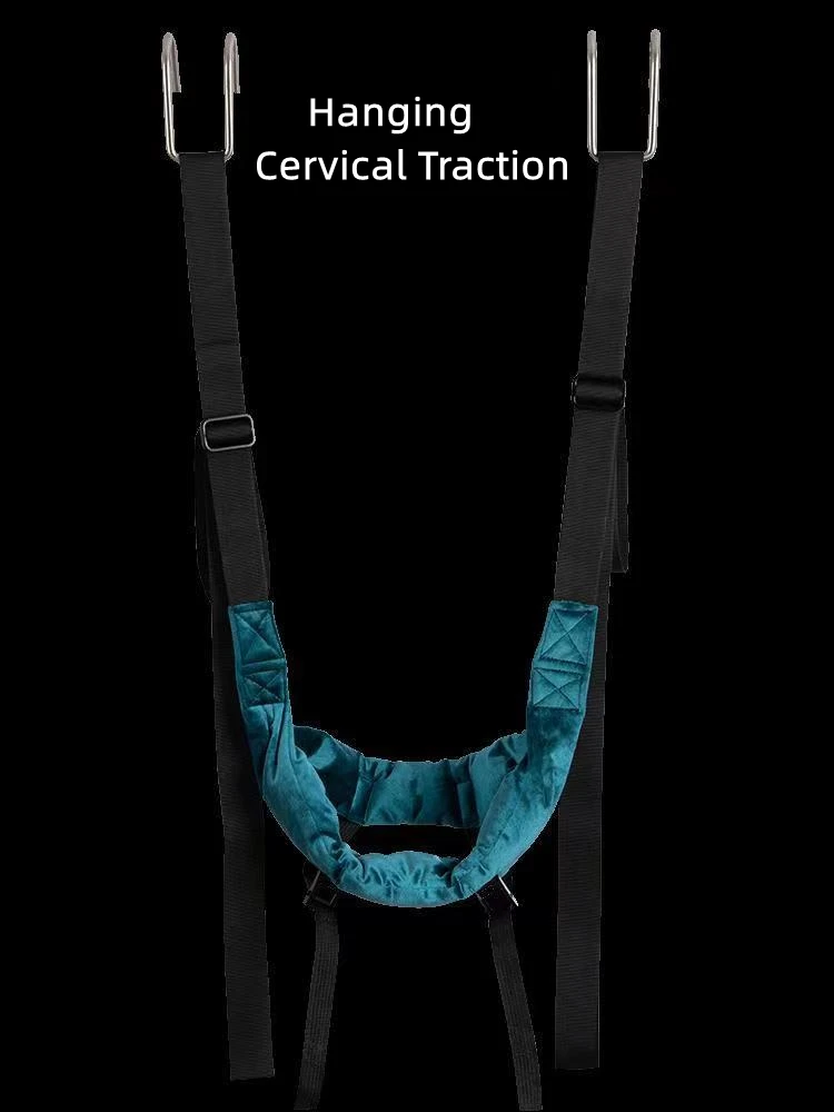 

Cervical Neck Traction Belt Hanging Neck Stretching Cervical Spine Spondylosis Treatment Device Vertebra Retractor Tensioner