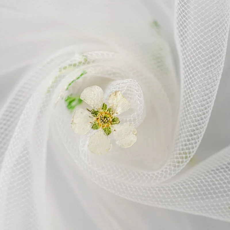 Цветочный гербарий для дизайна ногтей