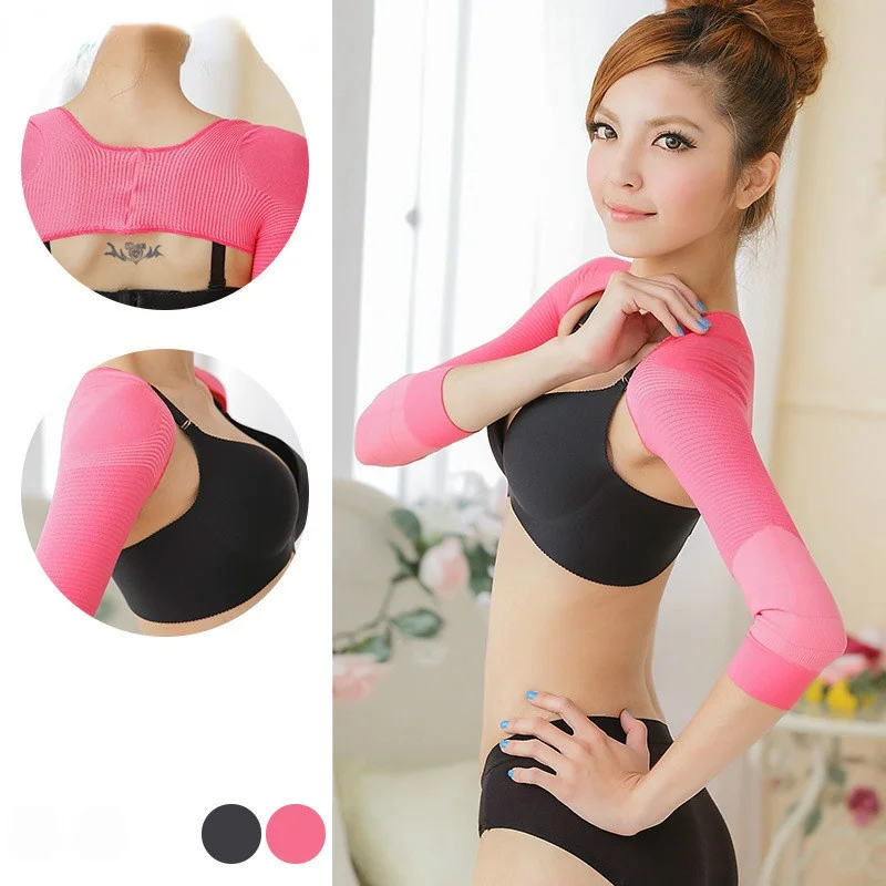 

Women Arm Slimming Shaper Back Shoulder Corrector Slimming Underwear Shapers Humpback Prevent Arm Control Shapewear Fat Burner