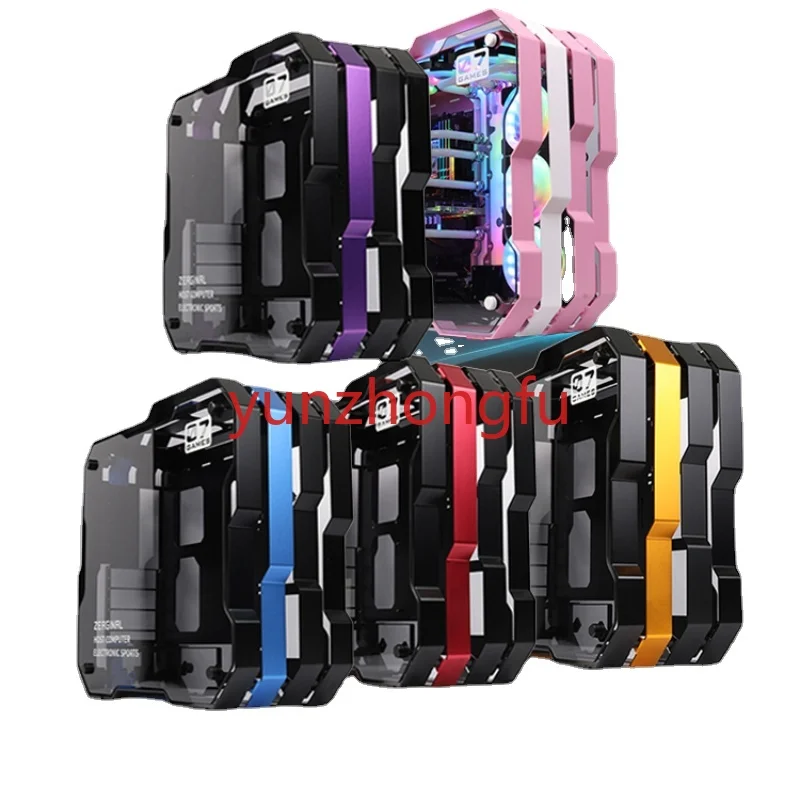 ATX Gamer с водяным охлаждением стеклянный корпус для ПК Настольная компьютерная