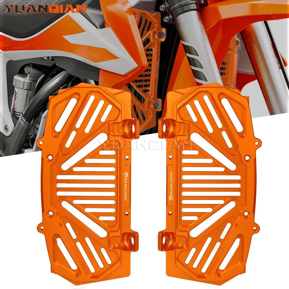 

FOR 250 150 300 XC XC-W TPi 2021 Motorcycle Accessories Radiator Grille Guard Cover Protector 125 XC 2021 2022 2023 Motorcoss