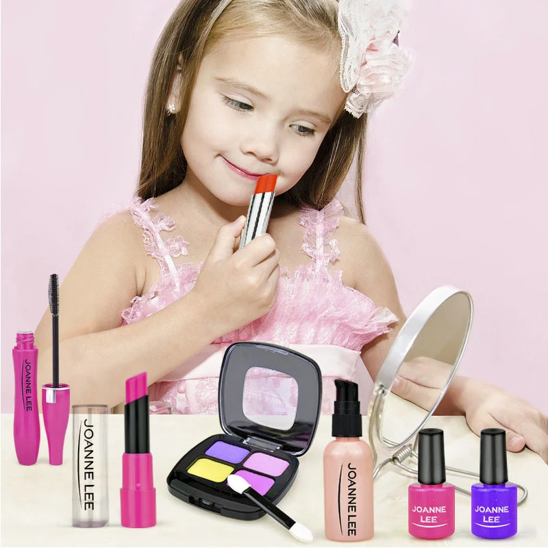 

Children's Toys Simulation Cosmetics Set Pretend Play Makeup Toys For Girls Play House Simulation Make Up Educational Toy Gifts