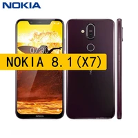 nokia 8 1 nokia x7 smartphone 6 18 inches snapdragon 710 octa core android 20mp mobile phone fast charging 18w