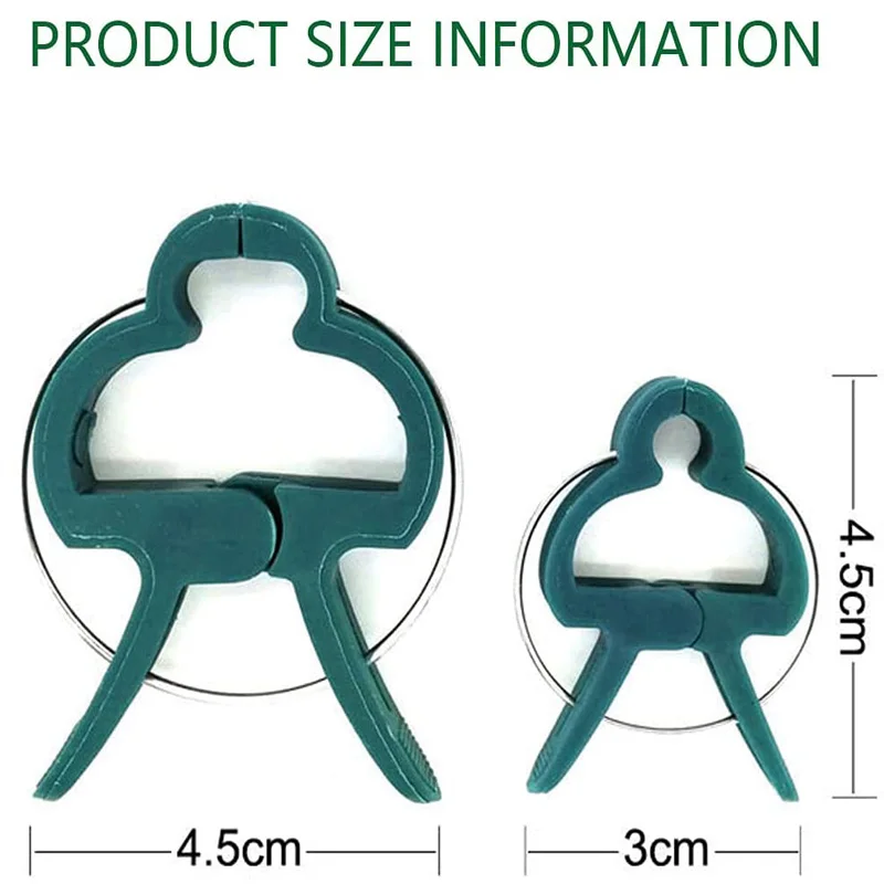 10/5 шт. многоразовые зажимы для растений |