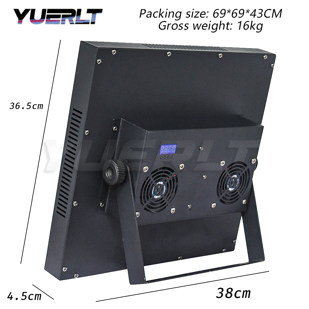 16x12W RGBW LED 4в1 Матричная панель Blinder Wash Стробоскопический эффект DJ Дискотека