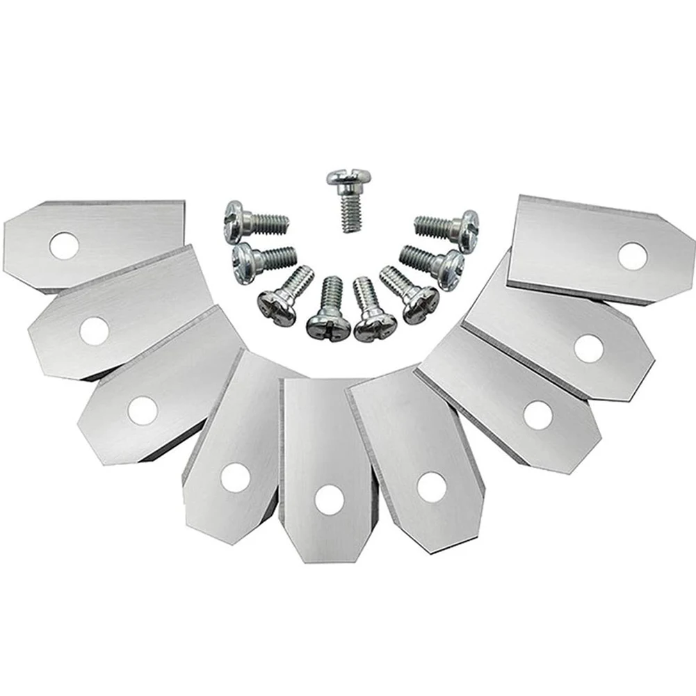 

30PCS Lawn Mower Cutting Blades Set 0.7 MM Grass Cutter Repair Accessories Sharp for Husqvarna Automower/Gardena Lawnmower