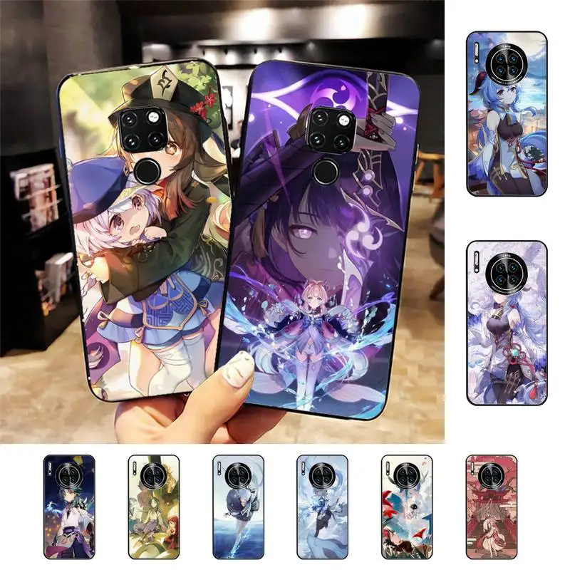 

Genshin Game Phone Case For Huawei Nova 3I 3E mate20lite 20Pro 10lite Luxury funda case