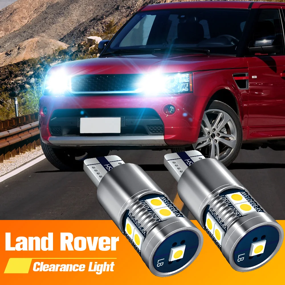 2 шт. светодиодные лампы W5W T10 194 Canbus для Land Rover Discovery LR2 3 LR3 Freelander 1 Range Sport |