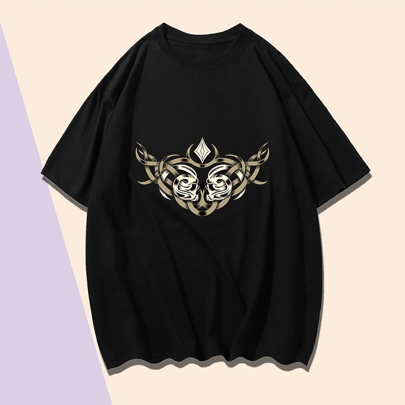 

Print T Shirts Abstract Art Line Drawing Summer Short Sleeve Man T-shirt Cotton Round Neck Black Plus Size Loose T Shirt
