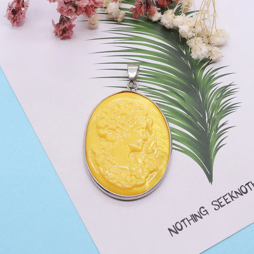 Винтажные женские Овальные Подвески из смолы цветные шармы для изготовления