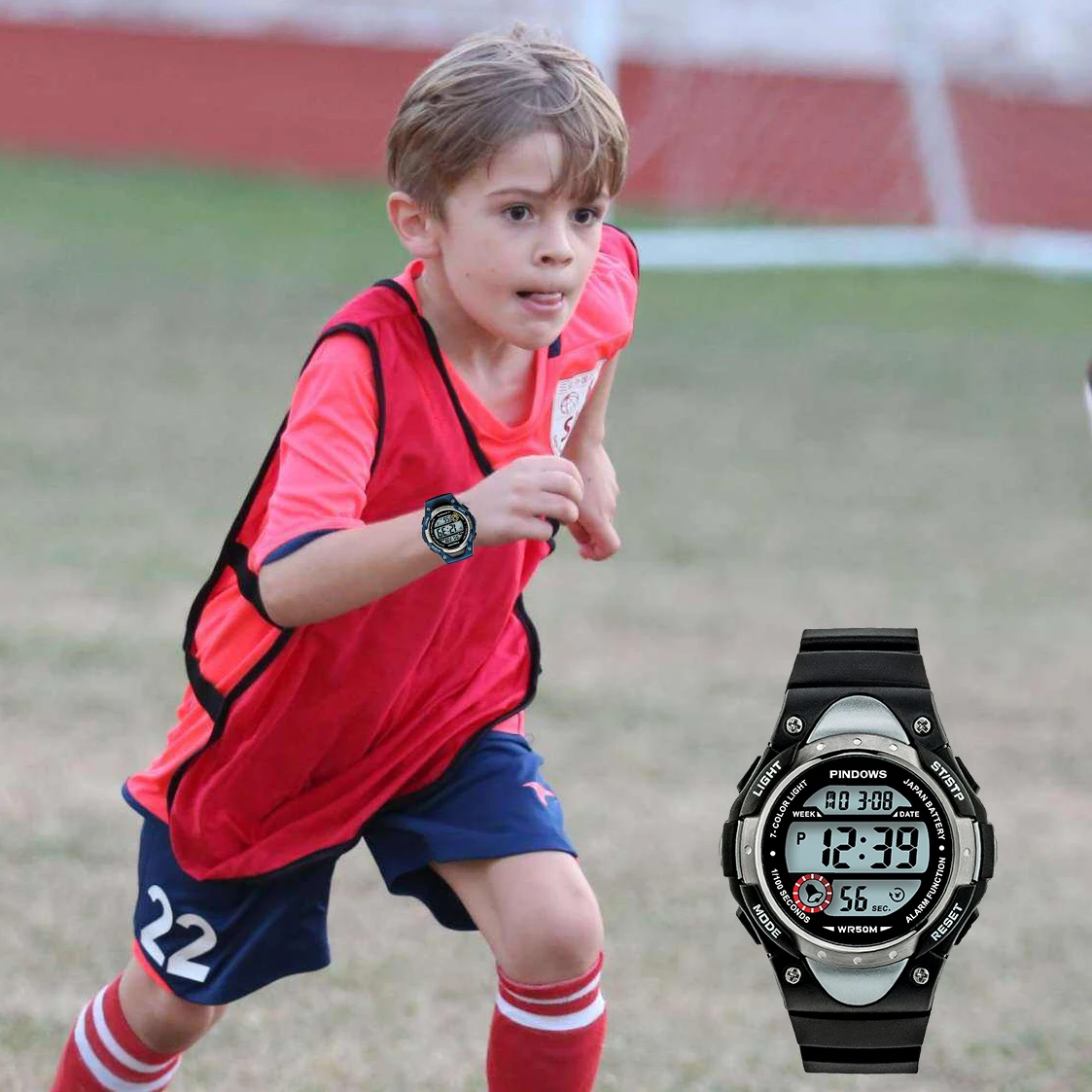 Fashion Smart Children Watch Girl Waterproof Electronic Wristwatch Kids Alarm School Digital Watch Boy Diver Student Hand Clock