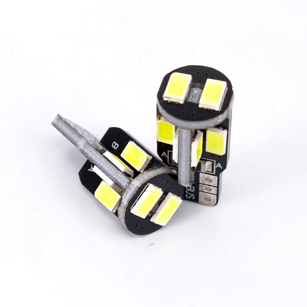 45 шт., лампы T10 W5W 5630 10 для внутреннего освещения, 12 В 45 шт., лампы T10 W5W 5630 10 для внутреннего освещения, 12 В