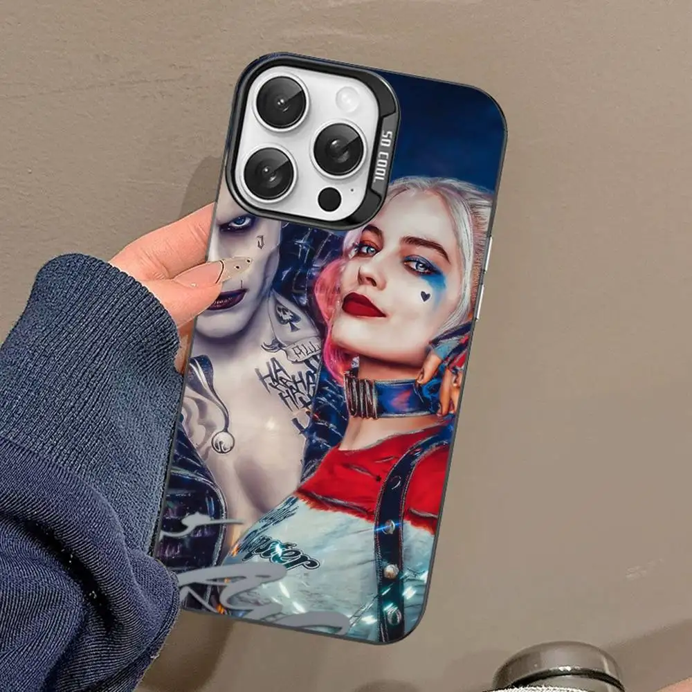 Крутой чехол для телефона H-Harleys Q-Quinn для IPhone 17, 16, 15, 14, 13, 12, 11 Pro Max Plus Pro, красочный корпус (art.: 3920d2ca2bc06) - 3920d2ca2bc06