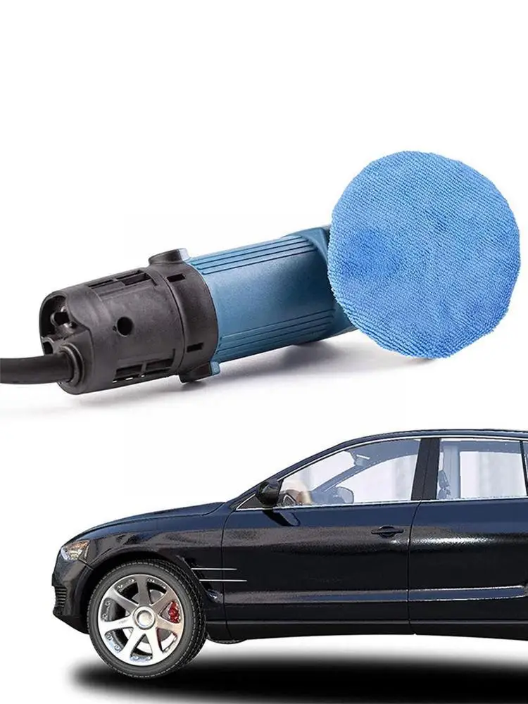 

Car Polishing Sponge Pads Manual Waxing Paint Care Circle Buffing Pads for Removes Car Scratches Drill Hole Auto Cleaning G I1F3