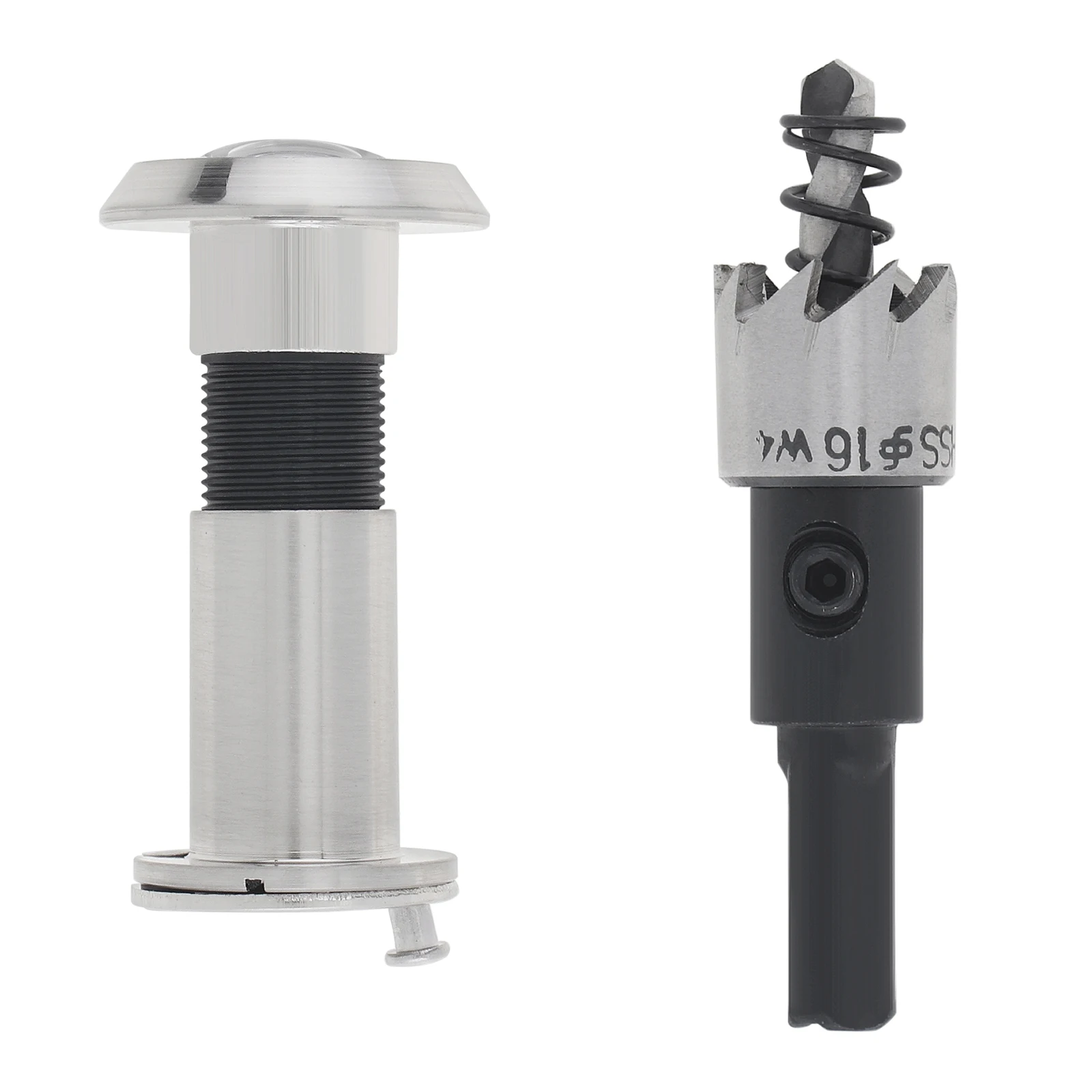 Набор сверл из твердой латуни для просмотра дверей на 200 градусов двери толщиной