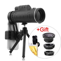 universal wide angle lenses cell phone camera fish eye lens for phone zoom telephoto telescope kit smartphone for samsung huawei