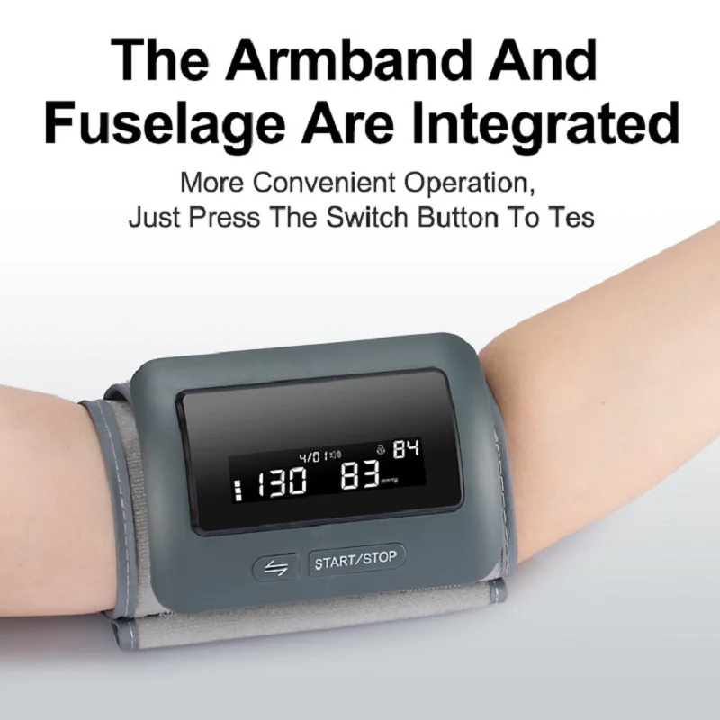 

Blood Pressure Monitor - Automatic Upper Arm Machine & Accurate Adjustable Digital BP Cuff Kit - Backlit Display