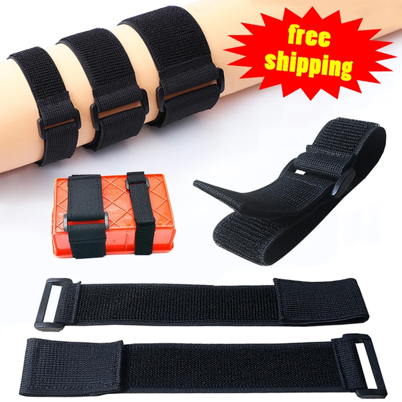 

Customizable Elastic Reverse Buckle Magic Nylon Elastic Band Hook Loop Cable Ties Straps Sticky Fastener Tape