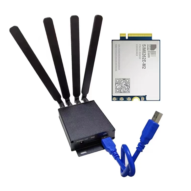 4G 5G Module Internet Modem with Case M.2 to USB3.0 5G Development Board With Quectel RM520N-GL RM502Q-AE RM500Q-GL