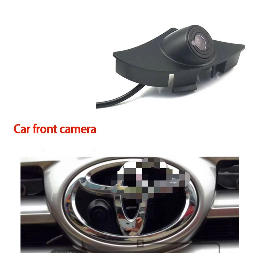 

Night Vision Waterproof Car Front View Logo Emblem Brand Mark Parking Camera for Toyota Camry Prado Highlander RAV4
