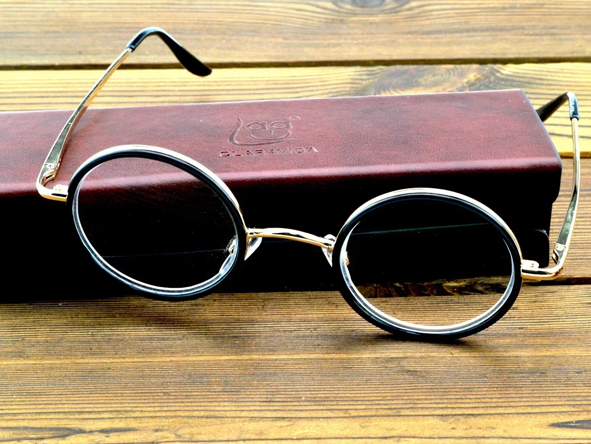 Ограниченное!!! Круглые очки для чтения высокого класса 50S особого производства с