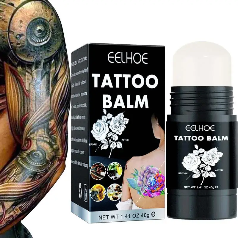 

40g Tattoo Aftercare Cream Skin Healing Recovery Tattoo Nursing Repair Ointments Fast Healing Gel For Permanent Makeup Tattoo