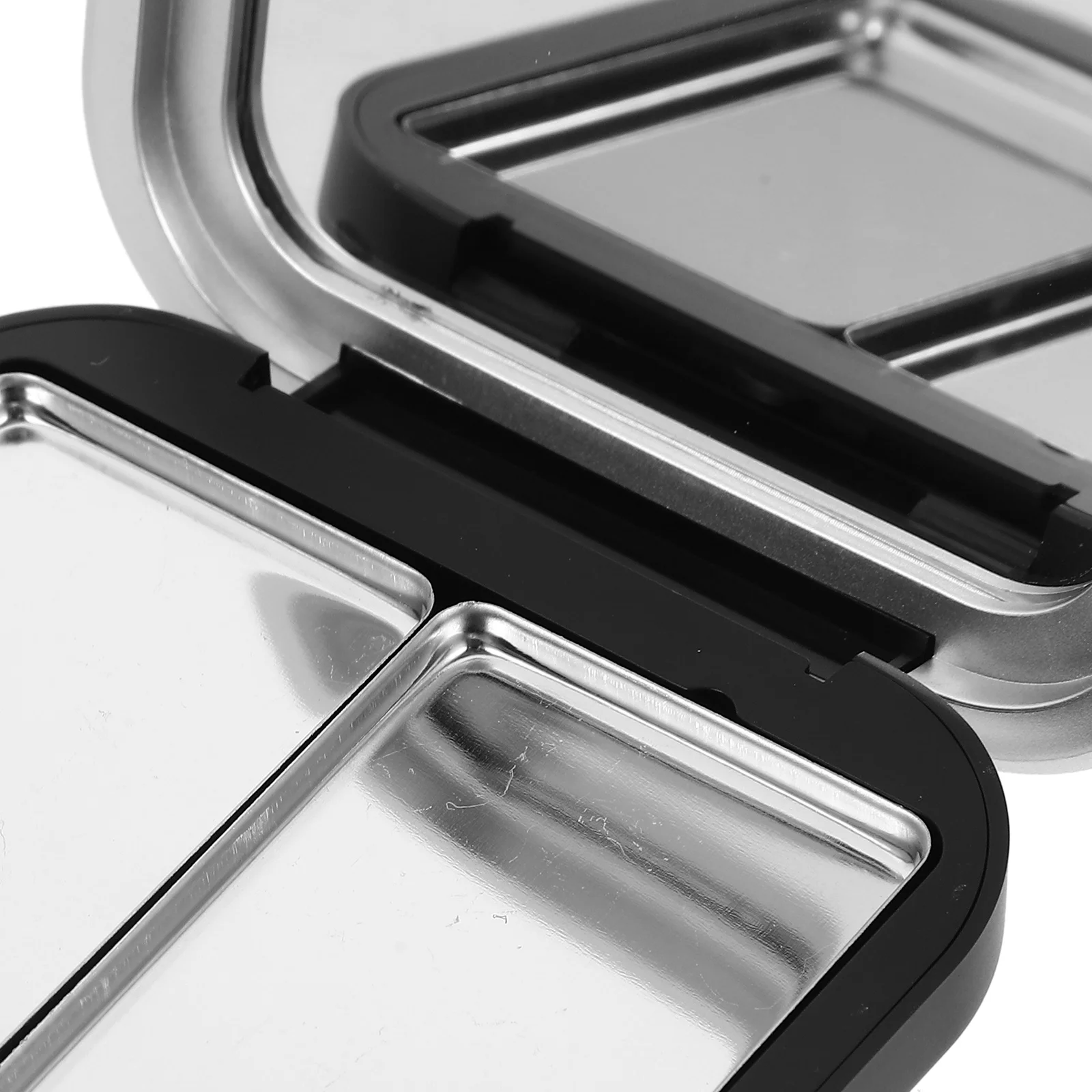 2 шт. коробка для теней век контейнер макияжа органайзер косметики пудра