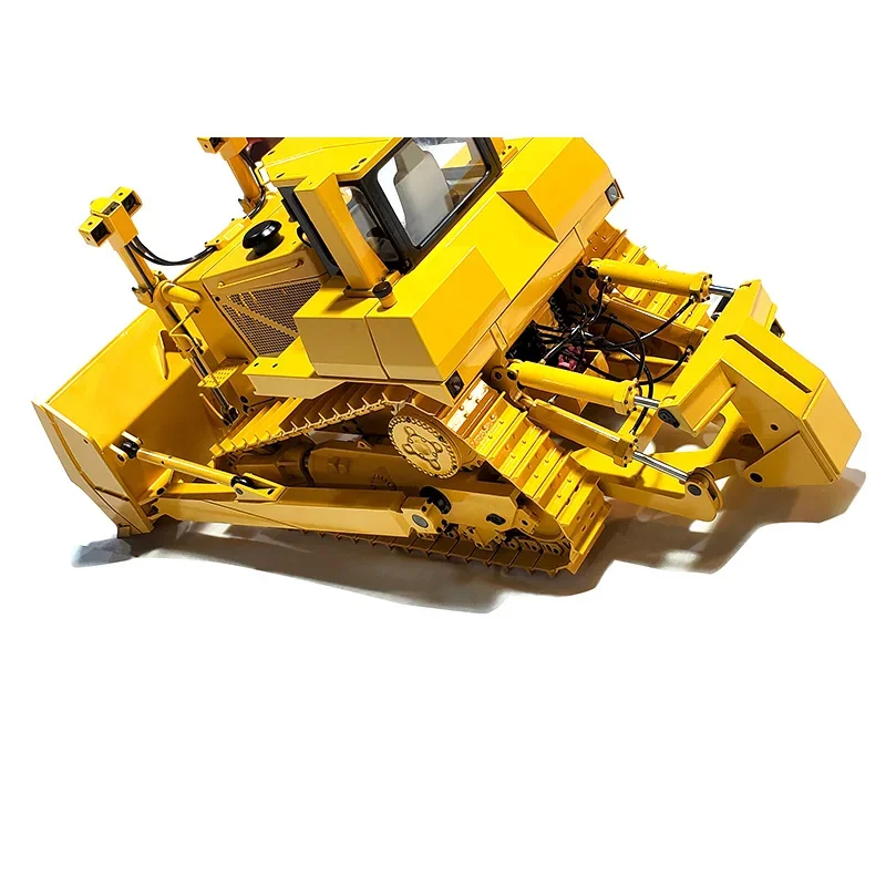 JDM 98 DXR2 D9T RC Гидравлический бульдозер RTR 1/14 Металлический распылитель Сверхмощная