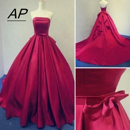 

ANGESLBRIDEP Vestidos De 15 Anos Quinceanera Dresses 16 Years Elegant Strapless Vestido De Debutante Special Occasion Gowns