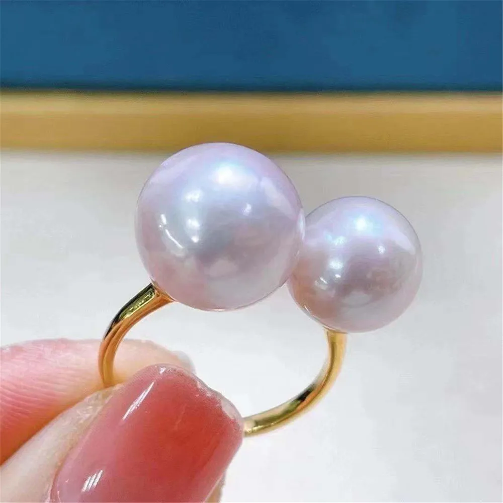 

Classic Rings Resizable Design Rings Base S925 Sterling Silver Pearl Rings Settings Women DIY Pearl Rings Accessory