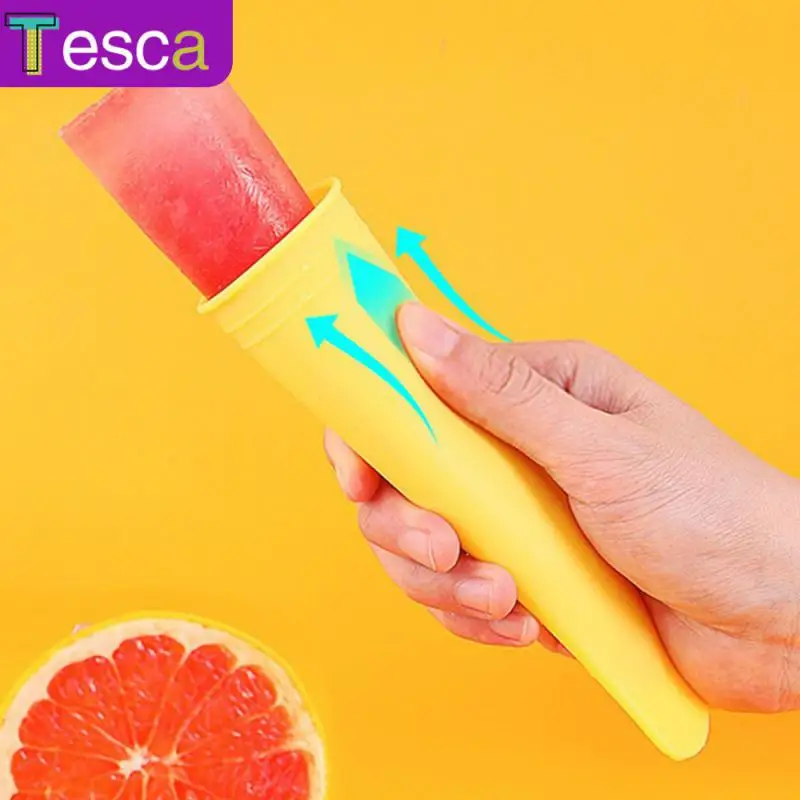 

Food Grade Silicone Popsicle Maker Easy Release Diy Ice Molds Reusable Popsicle Molds Popsicle Mould