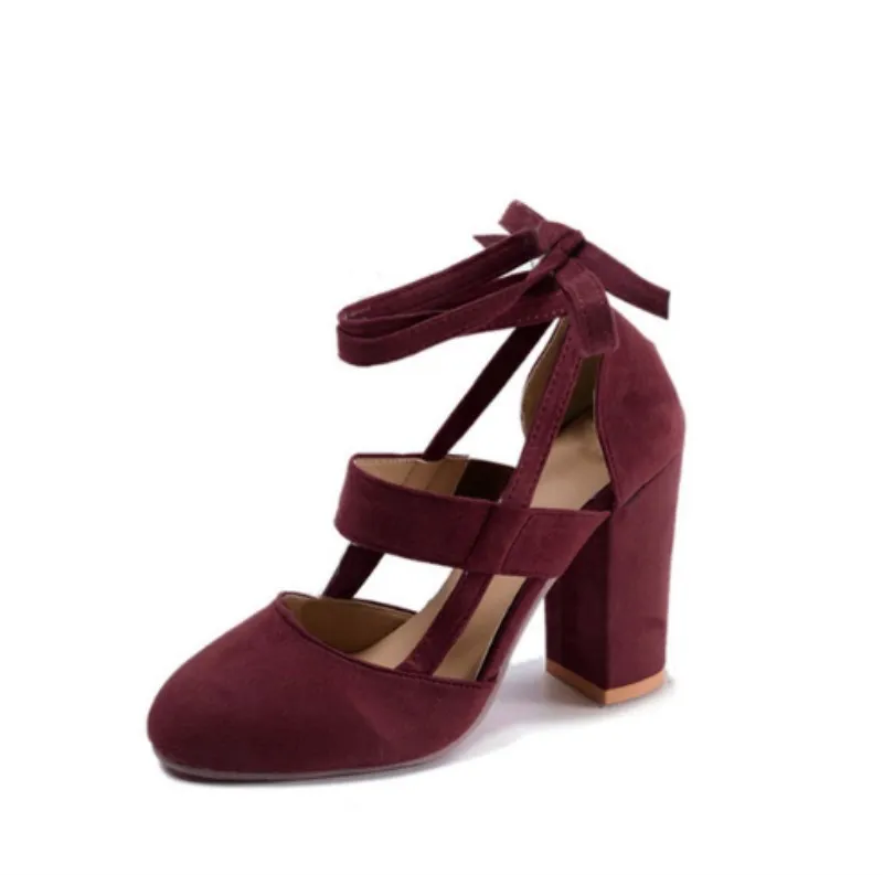 Босоножки женские на низком каблуке черные бархатные босоножки больших размеров