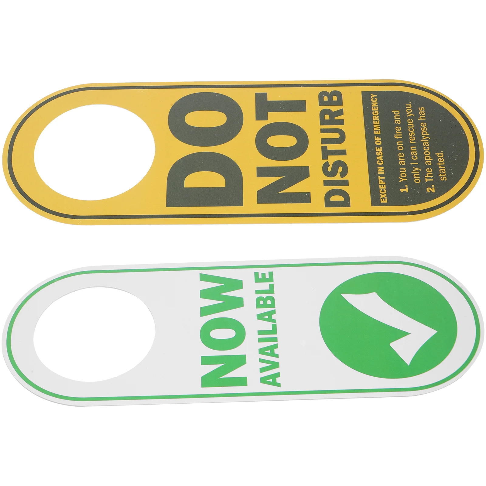 

Door Knob Sign Not Disturb Office Reminding Tag Hotel Room Accessories Doorknob Plastic Hangers Board Hanging Plastic