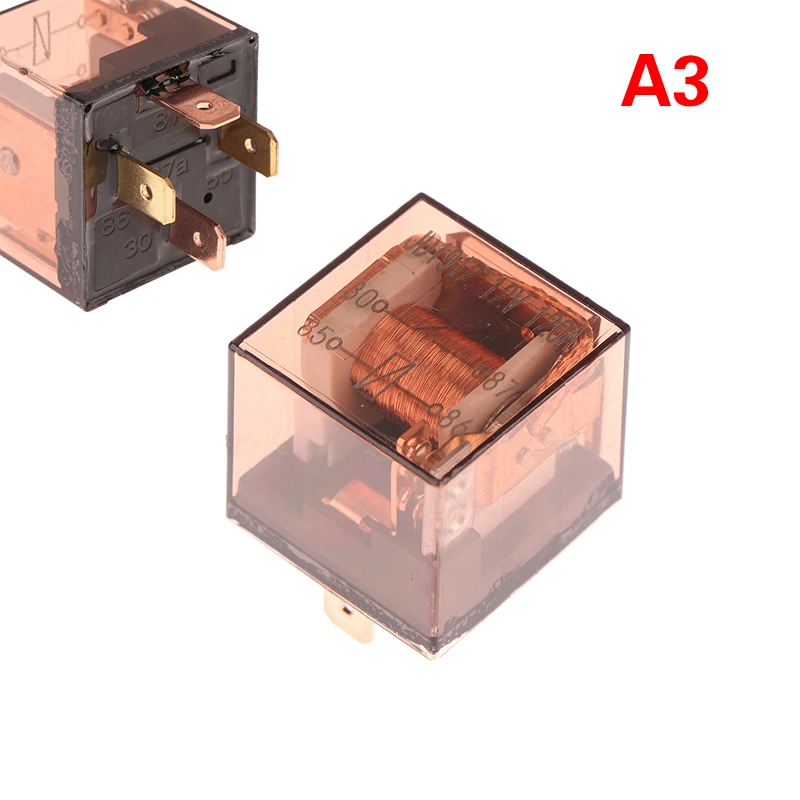 

DC 12 В 24 В водонепроницаемое автомобильное реле 4-контактное 5-контактное SPDT реле управления автомобилем 40A 60A 120A автомобильные реле высокой емкости переключения