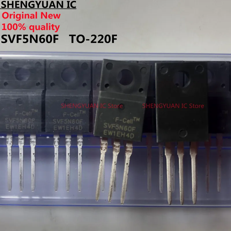 10 шт./лот SVF4N65F SVF4N65 4N65 SVF5N60F SVF5N60 5N60 SVF7N65F SVF7N65 7N65 TO-220F 100% новое оригинальное импортное