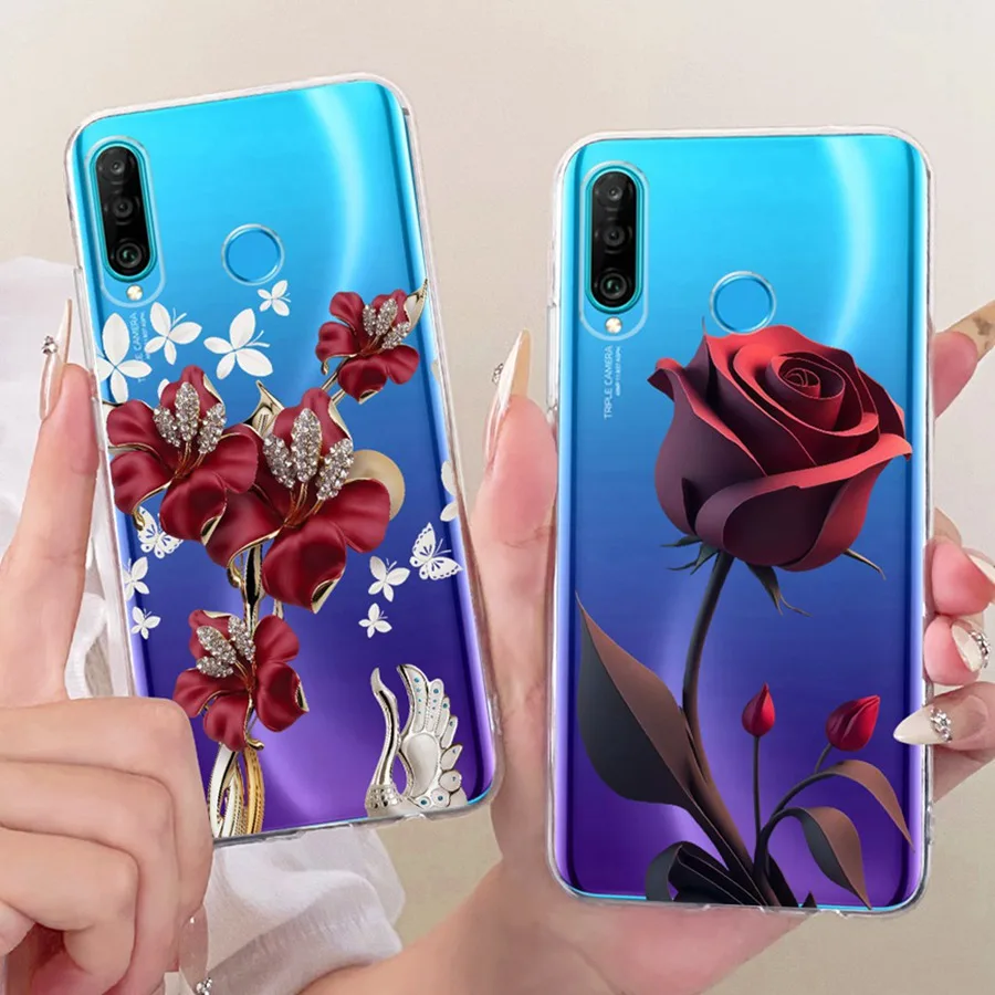 Фото Для Huawei P30 Lite Противоударный прозрачный мягкий силиконовый матовый чехол для Huawei P30Pro P 30lite P 30 Phone Couqes №3