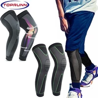 full leg compression sleeve 2 pack long knee brace for men women knee support protector for runningweightliftingworkout