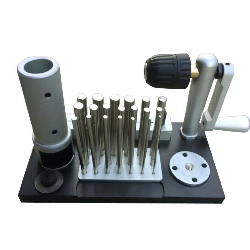 

Stainless Steel Wire Drawing Machine Small Hand Winder Reel Manual Bench Jewelry Ring Necklace Making Equipment Goldsmith Tools