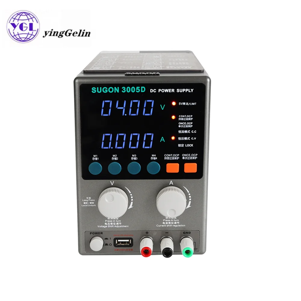 

sugon 3005d dc power supply Usb Interface Digital Adjustable Switching Lab Testing Phone Repair Variable Power Supply