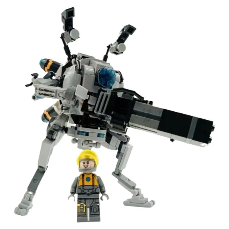 Детская игрушка строительные блоки экшн-фигурка детская аниме солдат сборные